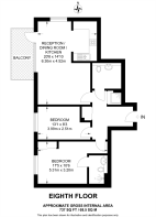 Floorplan area for info only, not for £/sq. ft valuation