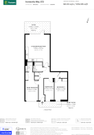 Floorplan area for info only, not for Â£/sq. ft valuation