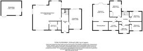 Bears Cottage - Floorplan