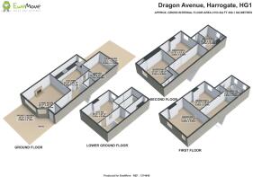 EweMove Harrogate 3D Plot Plan
