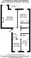 22 Grange Road Clifton Bristol BS8 4EA(1073)-Model