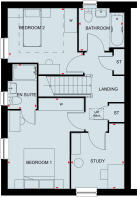 First floor plan of the stanford