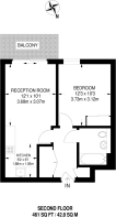 Floorplan area for info only, not for £/sq. ft valuation