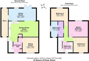 93 Queens hill Road, Bristol - all floors.JPG