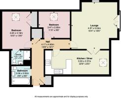 Flat 14, 1 Braid Avenue