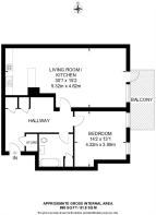 Floorplan area for info only, not for £/sq. ft valuation