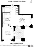 Floorplan area for info only, not for £/sq. ft valuation