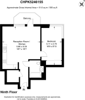 Floorplan area for info only, not for Â£/sq. ft valuation