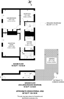 Floorplan area for info only, not for £/sq. ft valuation