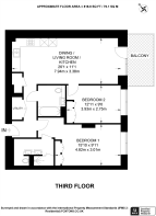 Floorplan area for info only, not for £/sq. ft valuation
