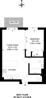 Floorplan area for info only, not for Â£/sq. ft valuation