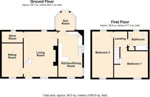 Fron Heulog Farm Gellilydan - all floors.JPG