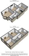 Rusham Road 3D Floor Plan