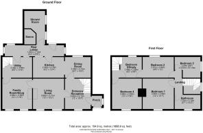 Orchard Cottage, Eaton Bishop, Hereford - all floo