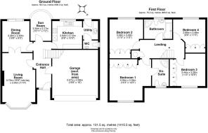 11 Stokes Close, Longstanton, CAMBRIDGE - all floo