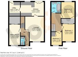 FLOORPLAN - Sandielands Avenue, Erskine
