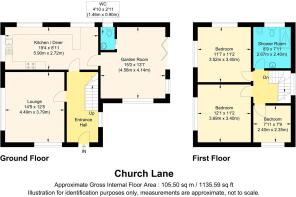 3 Church Lane Floorplan