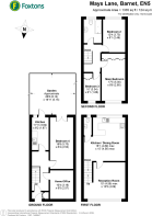 Floorplan area for info only, not for £/sq. ft valuation