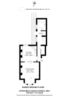 Floorplan area for info only, not for £/sq. ft valuation