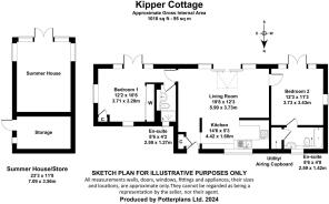 Kipper Cottage Floorplan