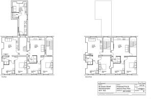 Floor Plans First and second floor - 56 Queen Stre