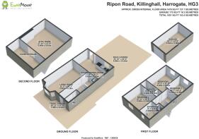 EweMove Harrogate 3D Plot Plan