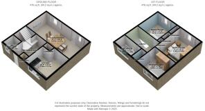 EweMove Basingstoke Millard Close 3D Floorplan