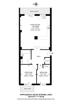 Floorplan area for info only, not for £/sq. ft valuation