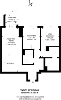 Floorplan area for info only, not for £/sq. ft valuation