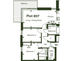 Plot floorplan