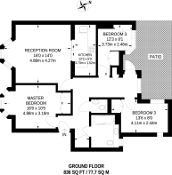 Floorplan area for info only, not for Â£/sq. ft valuation