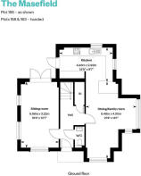 floorplan for 4 bedroom house for sale in weybridge