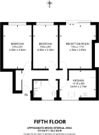 Floorplan area for info only, not for £/sq. ft valuation