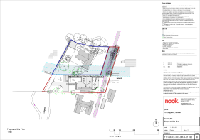 Site plan with Building plot