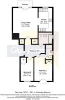 Floorplan - 17 County Wharf, Pier Road, Littlehamp