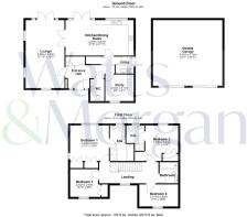 8 Cae Fynnon, Cowbridge - all floors.JPG