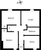 FLOOR PLAN - 12C ST CATHERINE'S ROAD, PERTH, PH1 5