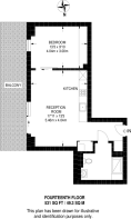 Floorplan area for info only, not for £/sq. ft valuation