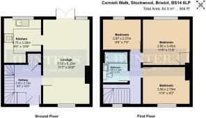 6, Cornish Walk, Stockwood, Bristol, BS14 8LP Floo