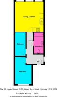 Flat 20, Upper House, 79-81, Upper Bond Street, Hi