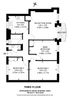 Floorplan area for info only, not for £/sq. ft valuation
