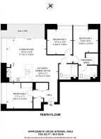 Floorplan area for info only, not for £/sq. ft valuation