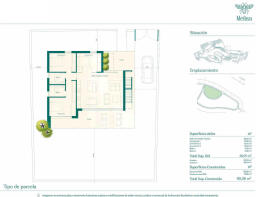 Plano Melissa con parcela