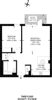 Floorplan area for info only, not for £/sq. ft valuation