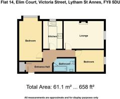Flat 14, Elim Court, Victoria Street, Lytham St An