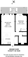 Floorplan area for info only, not for Â£/sq. ft valuation