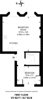 Floorplan area for info only, not for £/sq. ft valuation
