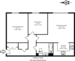 Floorplan area for info only, not for Â£/sq. ft valuation