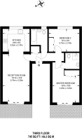 Floorplan area for info only, not for £/sq. ft valuation