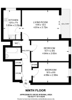 Floorplan area for info only, not for £/sq. ft valuation